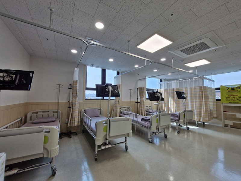 미래병원 커튼시공